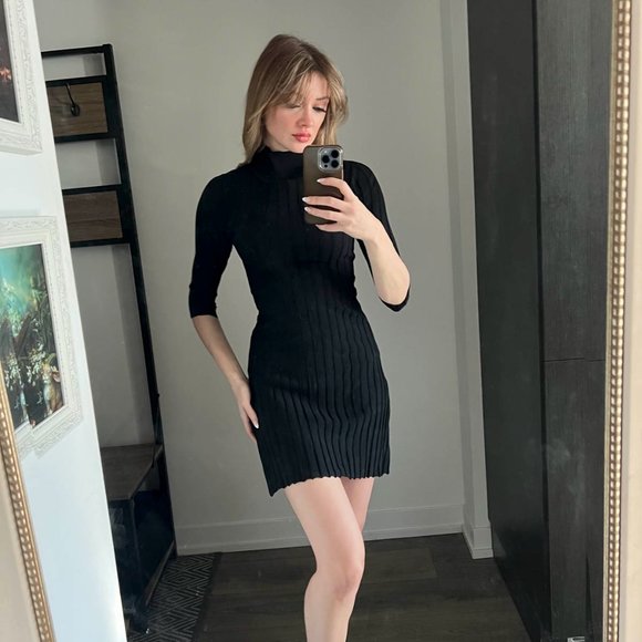 For Love & Lemons Knitz Simone Dress - Picture 3 of 6